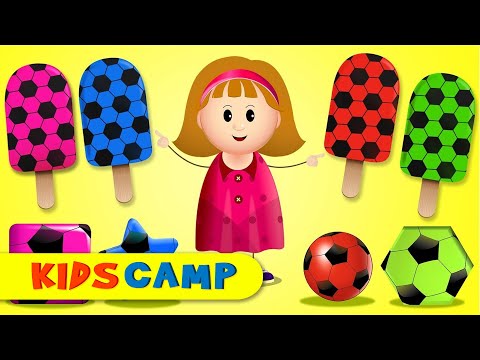Elly eating Yummy Soccer Balls Shapes & Ice Cream Candies | Magical Star Wand For Kids by KidsCamp