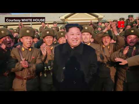 Trump showed Kim Jong Un this Hollywood Movie style video