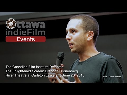 OttawaIndieFilmEvents: Brandon Cronenberg (Canadian Film Institute)