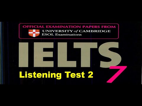 Cambridge IELTS 7 Listening Test 2 with Answers | Car Insurance