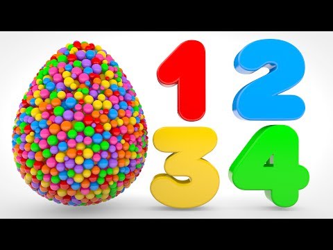 Learn Numbers with Color Balls – Numbers & Shapes Collection for Children