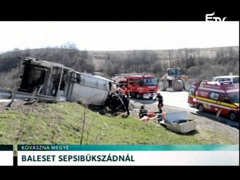 Baleset Sepsibükszádnál – Erdélyi Magyar Televízió