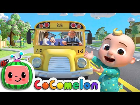 Wheels on the Bus (School Edition) + More Classic Nursery Rhymes & Kids Songs – CoComelon