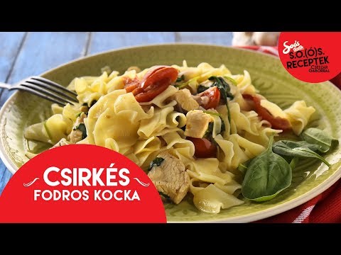 S.O.(Ó).S Receptek: Csirkés fodros kocka