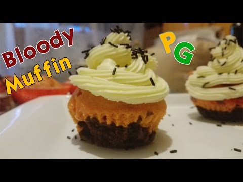 Bloody Muffin | Halloweeni receptek #3 | PityuGeri