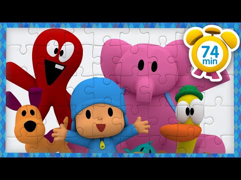 🎬 Pocoyo összeállítás – 🧩 KIRAKÓSDI 🤩 | 74 perc Teljes Epizódok