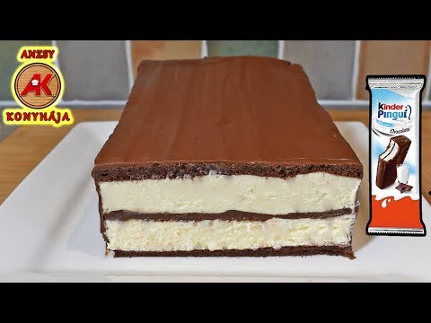 Óriás Kinder Pingui recept / Anzsy konyhája