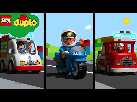 LEGO – Hometown Heroes! | Fun Learning video | Cartoons for Kids | ABC 123 Moonbug Kids | Education