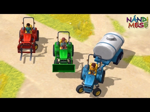 Traktorok a farmon 🚜🐄🌻