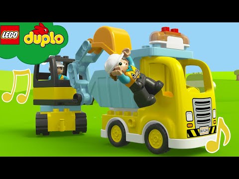 LEGO Trucks – Vehicles and Trucks Song | Duplo Nursery Rhymes | Cartoons and Kids Songs