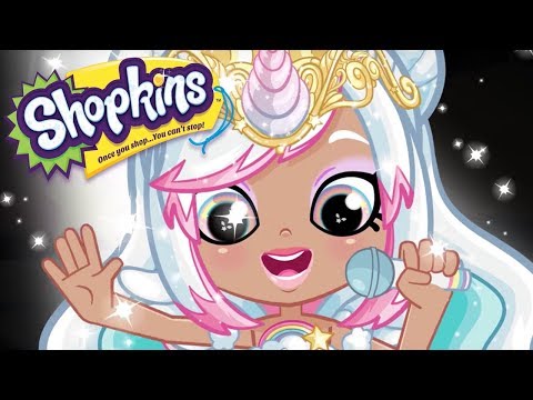 SHOPKINS Cartoon – SPARKLING SHINY SINGER | Videos For Kids