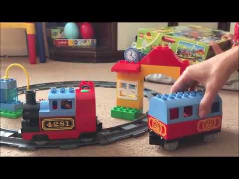 LEGO DUPLO TRAIN / Wheels on the bus / BuBu Channel
