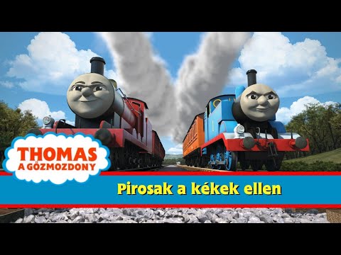Thomas és barátai S19E17 | Pirosak a kékek ellen