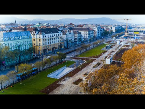 Liget Budapest Projekt: megnyílt a városligeti Múzeum Mélygarázs