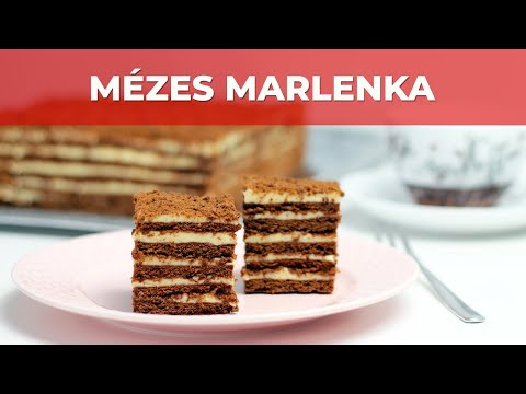 Mézes Marlenka videó recept
