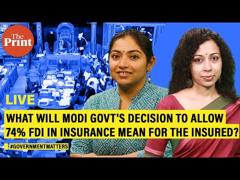 What will Modi govt’s decision to allow 74% FDI in insurance mean for the insured?