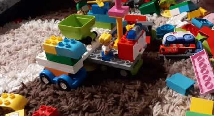 Lego Duplo építés - megamonster tank gyerekeknek lego ból