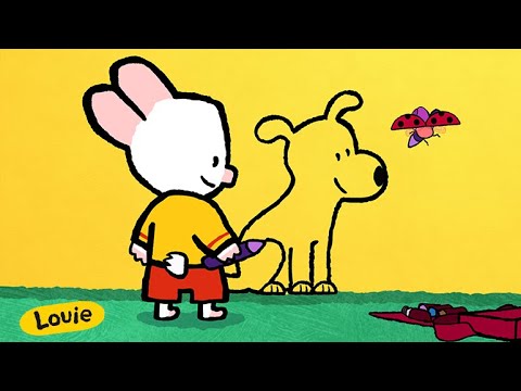 Louie – Nyuszi és a varázsecset | Louie, rajzolj nekem egy kutyust! (4. epizód)