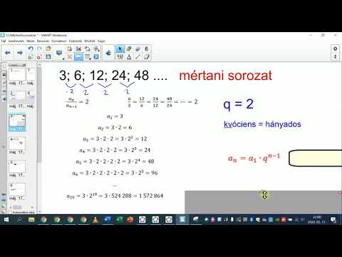 A mértani sorozat – matematika, 8. osztály