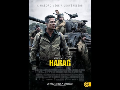 Harag#magyar szinkron#Brad Pitt#2014#háborús film#akció#filmfilmdráma