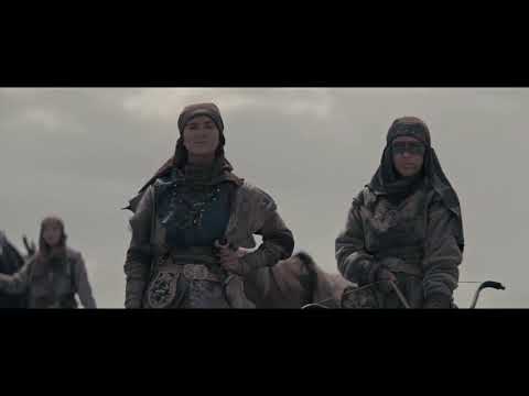 Lovasnomád harcmodor – Részlet a Tomiris című kazah filmből