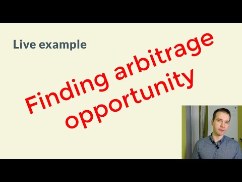 How to find arbitrage opportunities on crypto exchanges