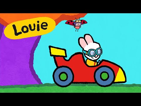 Louie – Nyuszi és a varázsecset | Louie, rajzolj nekem egy autót! (9. epizód)
