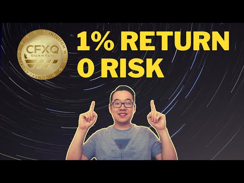 1% returns with “0 risk” with CFXQuantum! (crypto arbitrage project)