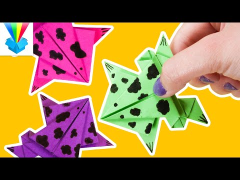 😍 ÚJ VIDEÓ! 🤩 Kicsomi – ⭐Mimi⭐: 🎁 Origami béka 🐸😍