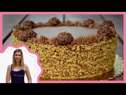 Ferrero Rocher torta elkészítése recepttel – Sütik Birodalma