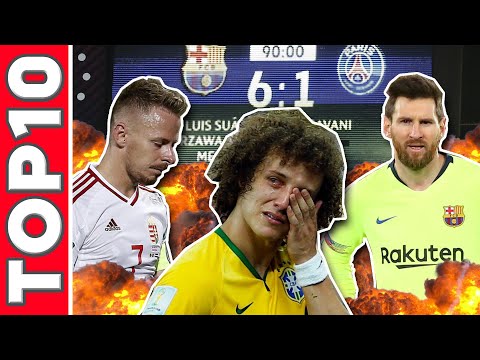 A futballtörténelem 10 legmegalázóbb veresége! ► TOPLISTA