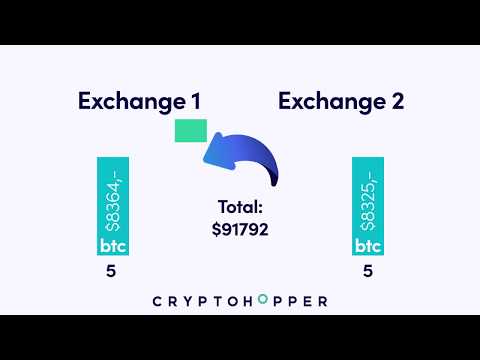 Exchange Arbitrage by Cryptohopper