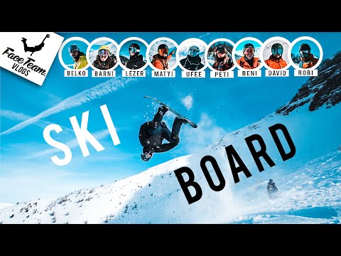 GAME OF SNOW – Freestyle Sí Vs. Snowboard