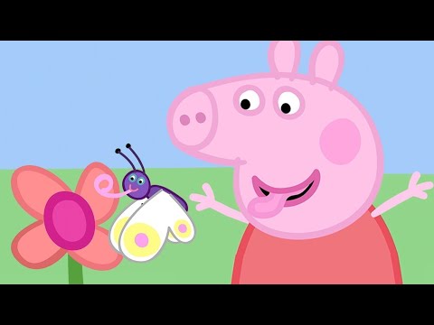 Peppa Malac | Békák, giliszták és pillangók | rajzfilmek