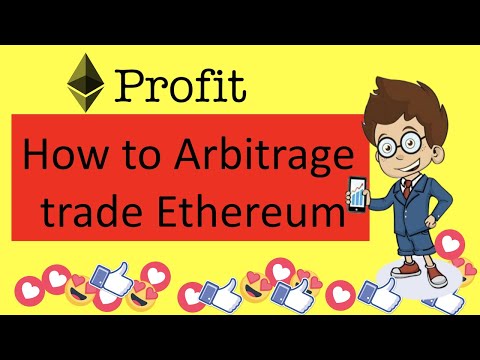 How to Arbitrage trade Ethereum