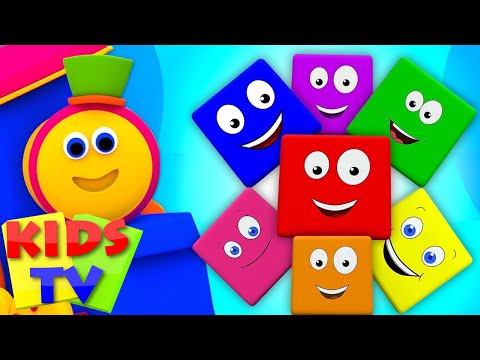 Bob vonat színes lovagolni | Bob a vonat | színnevek | Kids Tv Hungary | Oktatási video