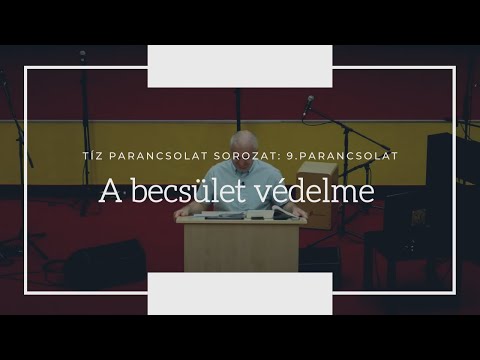 A becsület védelme – Tíz parancsolat sorozat/9. parancsolat – Rostás Zoltán