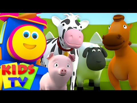 Bob a vonat | Ment a farmra | Gyerekdalok és mondókák | Kids Tv Hungary | Animáció