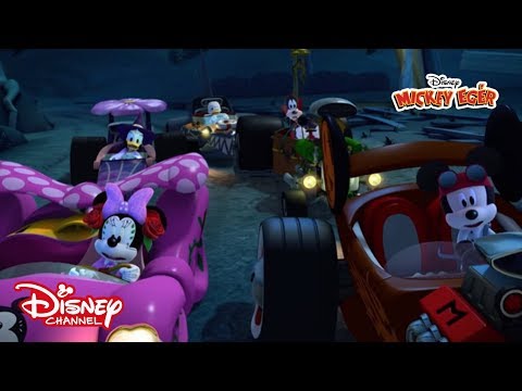 Kísérteties futam I Mickey és az autóversenyzők I Disney Csatorna