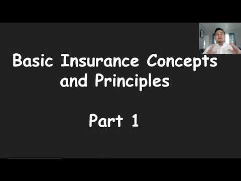 Understanding Basic/ General Insurance Terms and Concepts ( Ch. 1) PART 1