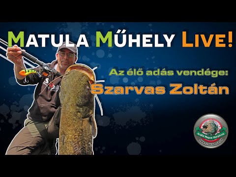 Matula Műhely Live! – Szarvas Zoltánnal
