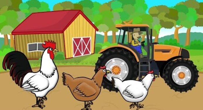 ☻ Farmer | Farm Works - Buying Chickens | Prace Rolnika - Wyprawa po Kurczaki | Bajki ☻