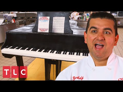 A Life-Size Piano Cake! | Cake Boss