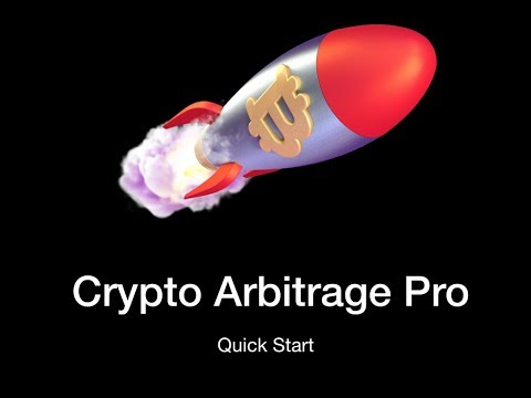 Crypto Arbitrage Quick Start