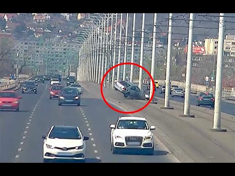 Videón, hogy mi okozta a hatalmas balesetet az Árpád hídon április 2-án