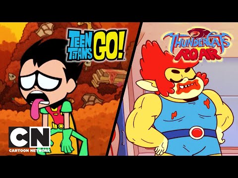 Tini titánok, harcra fel! + Villámmacskák akcióban | A takarítás szívás | Cartoon Network