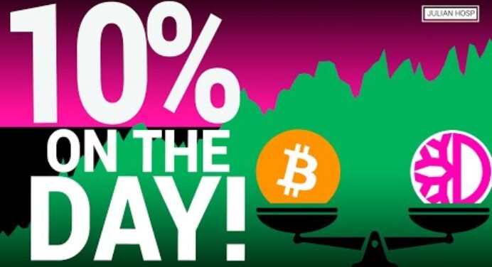 10% per day with arbitrage trading on Automated Market Makern (AMM)