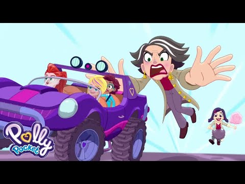 Vad autóút! | Polly Pocket Magyar | Új sorozat | Rajzfilmek gyerekeknek