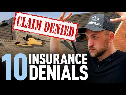 Top 10 Roofing Insurance claims denials by Adjusters | Roofing Insights