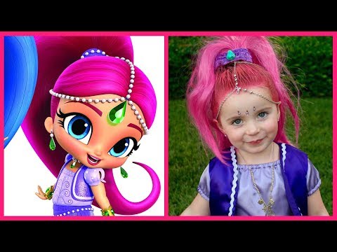 Shimmer And Shine Characters In Real Life 👉@Tup Viral